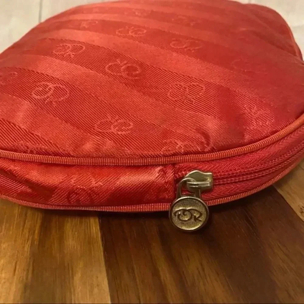 Vintage Oscar de la Renta Cosmetic Travel Bag